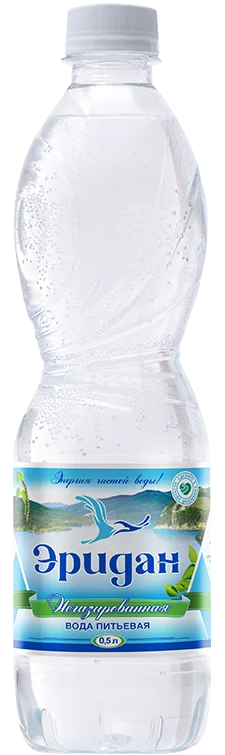 Питьевая вода «Эридан» 0,5л