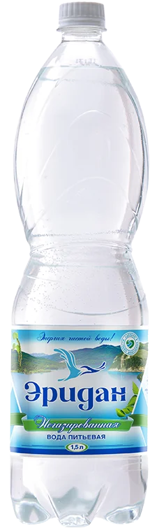 Питьевая вода «Эридан» 1,5л